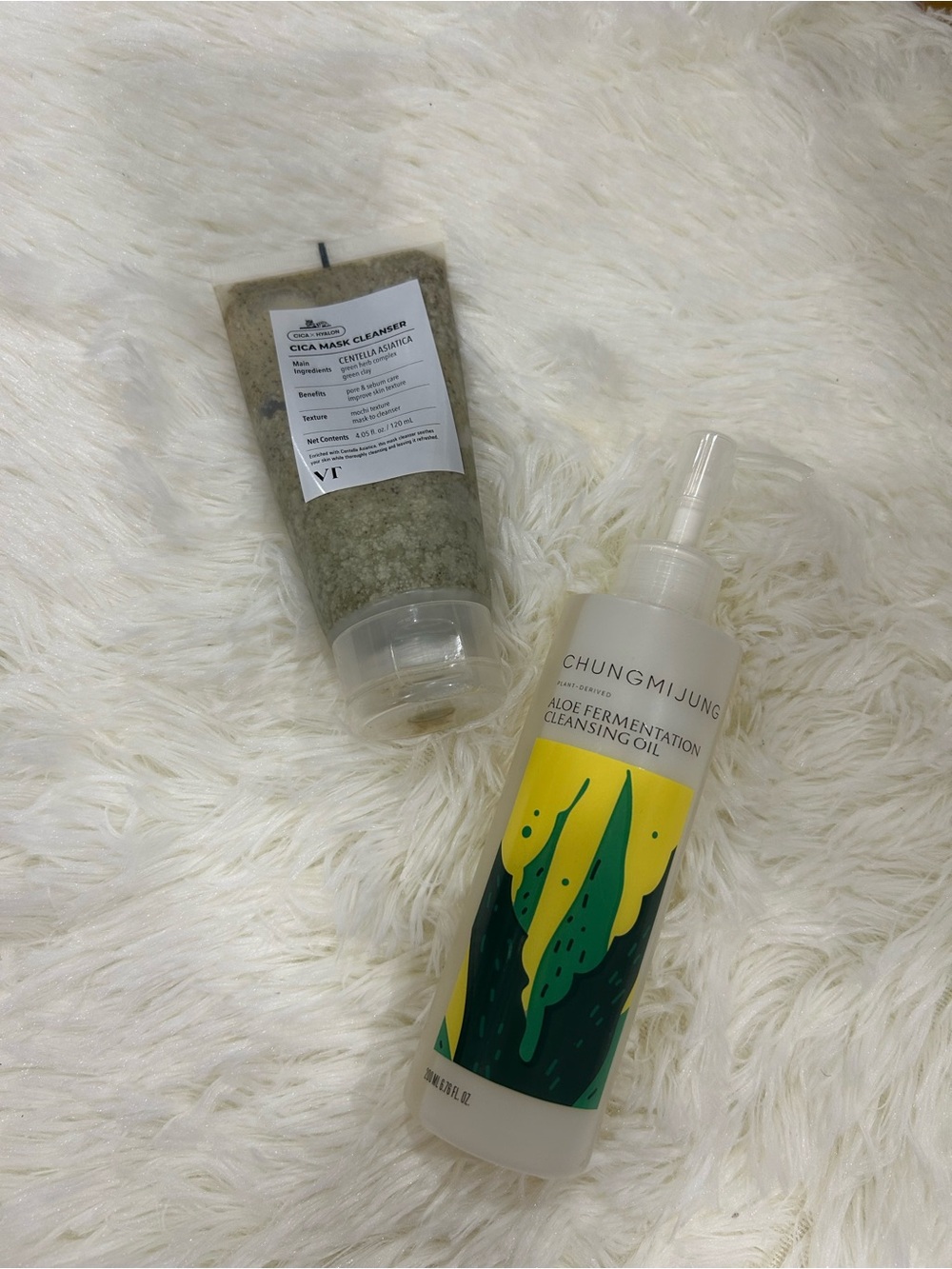 Aloe Fermentation Cleansing Oil - Yellow & Green